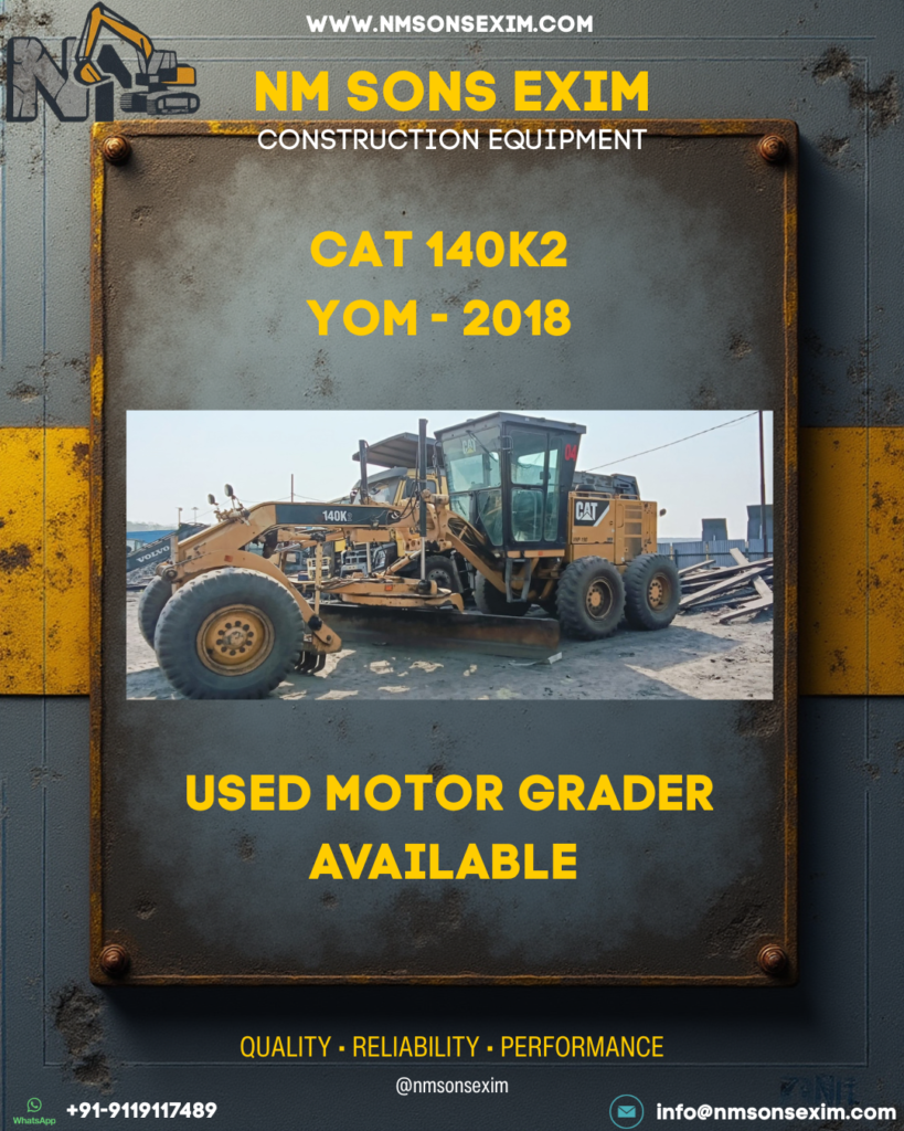 CAT 140K2 Motor Grader Available for Sale