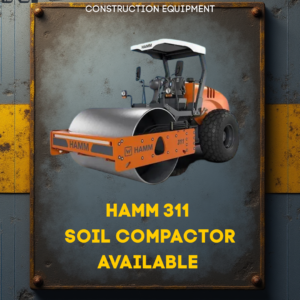 HAMM 311 SOIL COMPACTOR