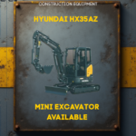 Hyundai HX35AZ Mini Excavator
