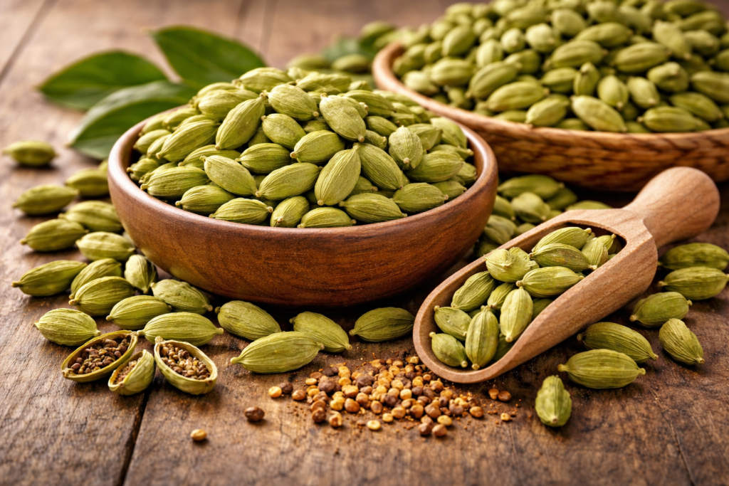 High Quality Green Cardamom for Export from India