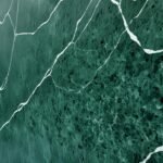 Natural green granite slab with premium finish for construction and architectural projects