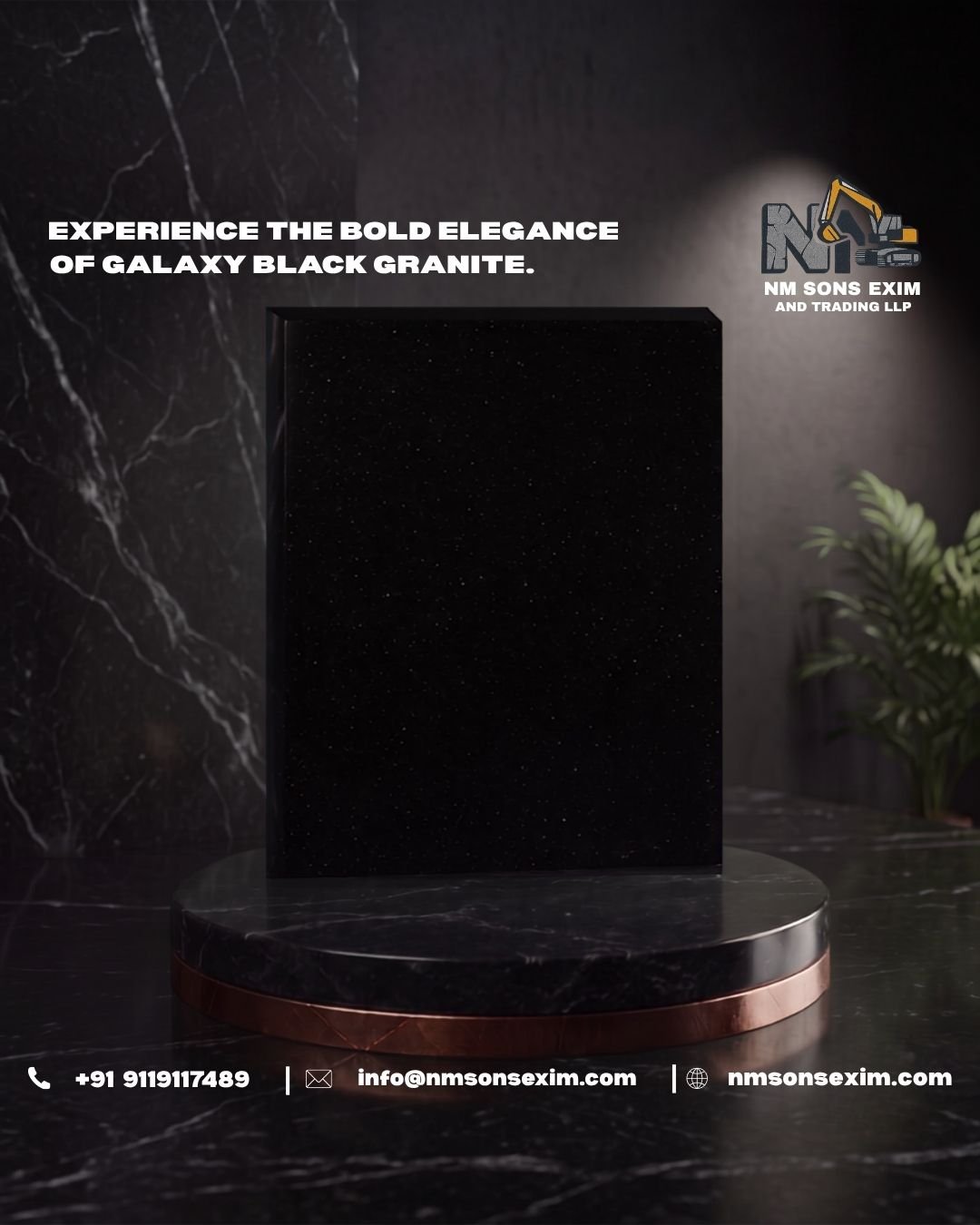 Black Galaxy Granite: A Luxurious Natural Stone for Timeless Architecture