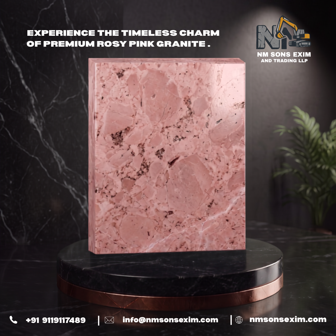 Premium Rosy Pink Granite: Where Natural Beauty Meets Lasting Strength
